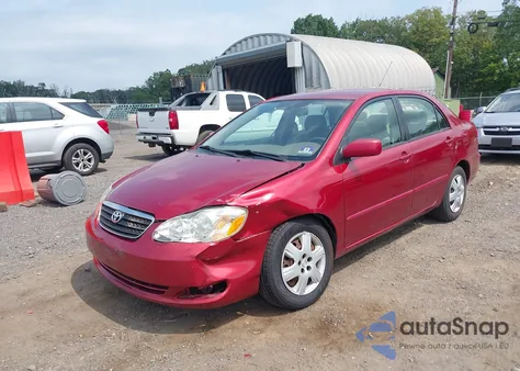 2007 Toyota Corolla Le from USA, damaged, VIN 2T1BR30E97C819648